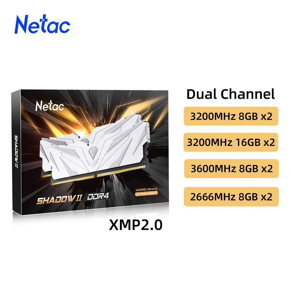 Ddr4 Desktop Ram - Netac Ram Geheugen Ddr4 8gbx2 16gbx2