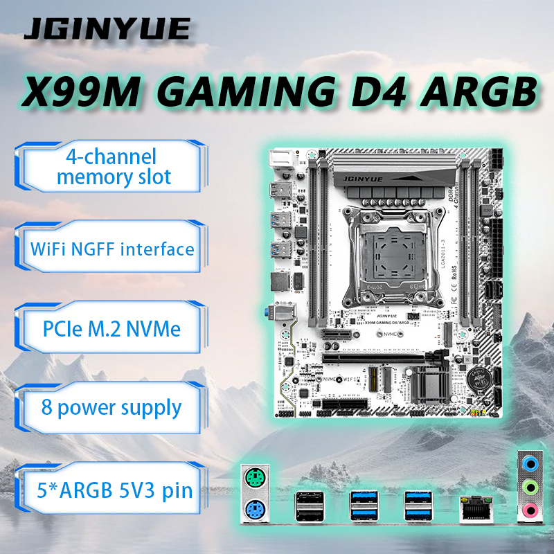 JGINYUE X99 Moederbord LGA2011 - 128Gb Ddr4 Ecc Lrdimm 3200Mhz recensie en prijs