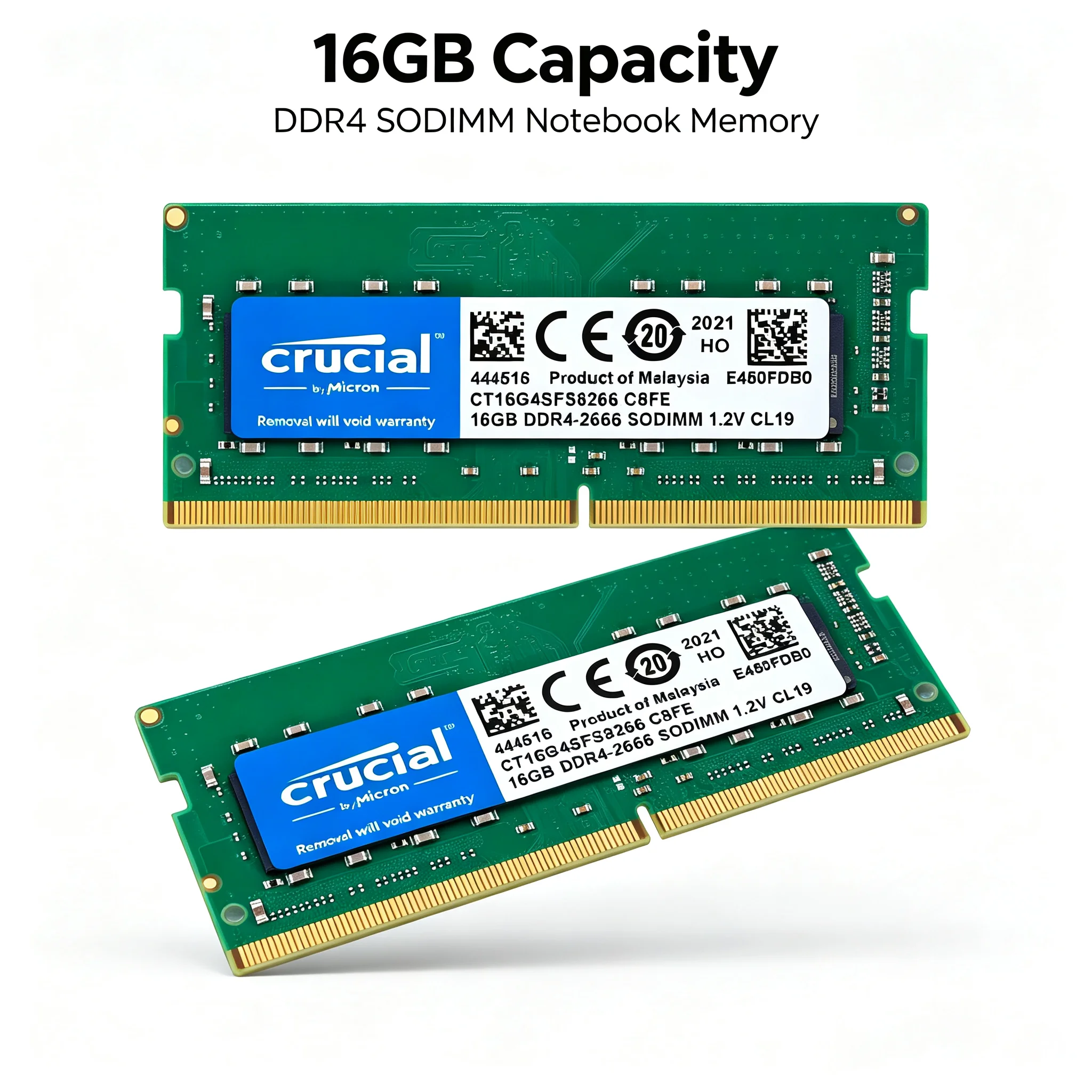 Crucial 1PCS/2PCS DDR4 Laptop  - Ddr4 3200 16Gb recensie en prijs