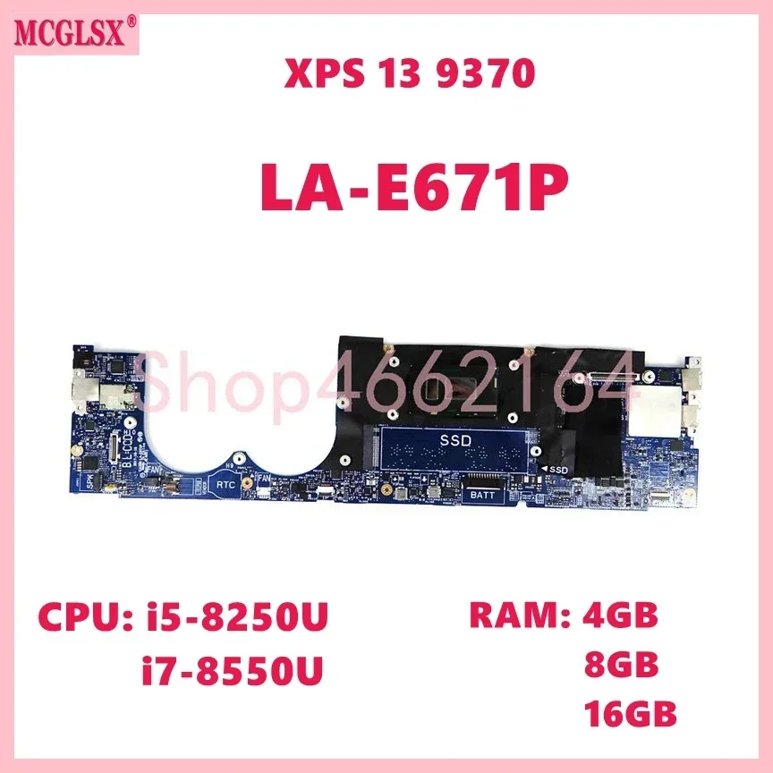 LA-E671P Met i5-8250U i7-8550U - Ddr4 8Gb recensie en prijs