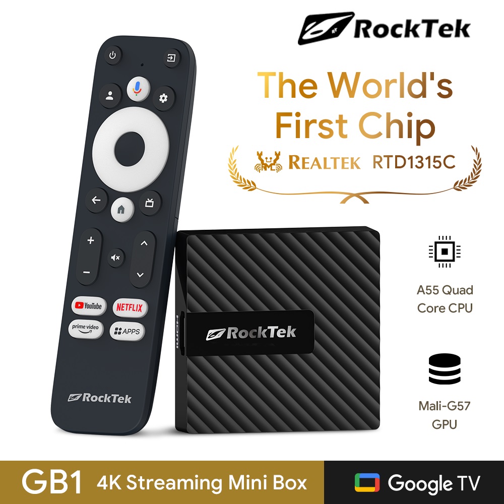 RockTek GB1 TV Dongle Netflix  - Ddr4 16Gb recensie en prijs