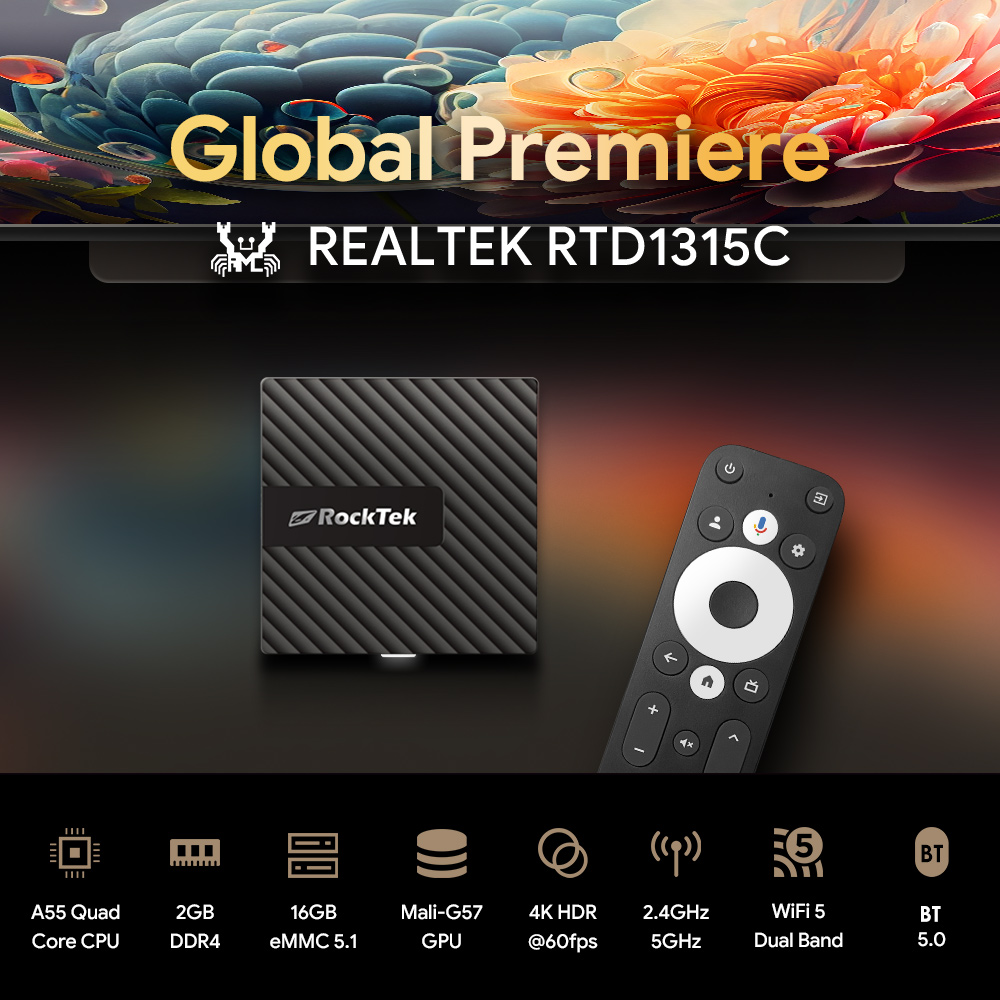 RockTek GB1 TV Dongle Netflix  - Ddr4 16Gb recensie en prijs
