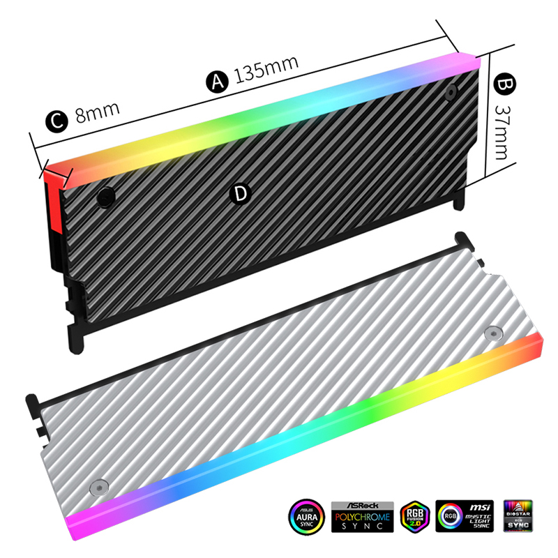 ARGB DDR Geheugen RAM Koeler m - Ddr2 Ram recensie en prijs