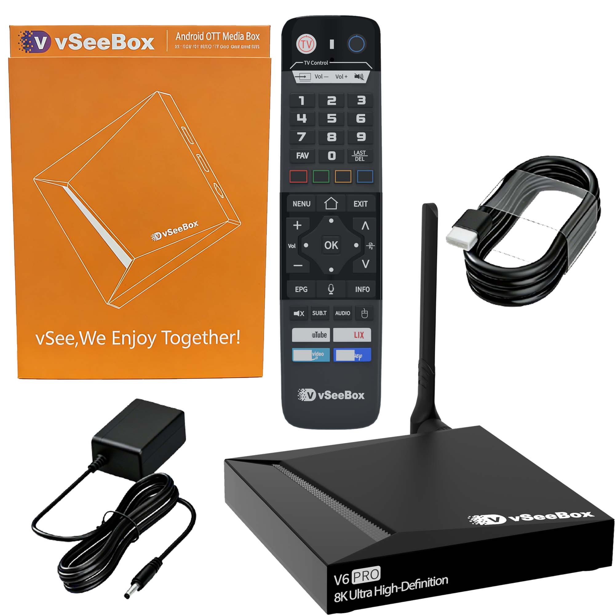 VSeeBox V6 Pro 2026 Nieuwste m - Ddr3 8Gb recensie en prijs
